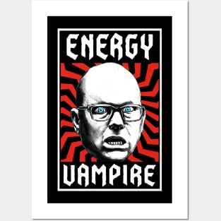 More energy!!!...rage red Posters and Art